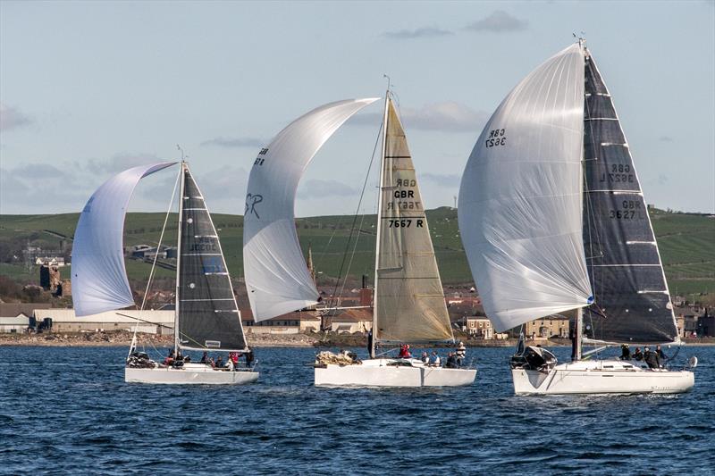 Spring Keelboat Sprints at Clyde Marina photo copyright Tony Barr taken at Fairlie Yacht Club and featuring the IRC class