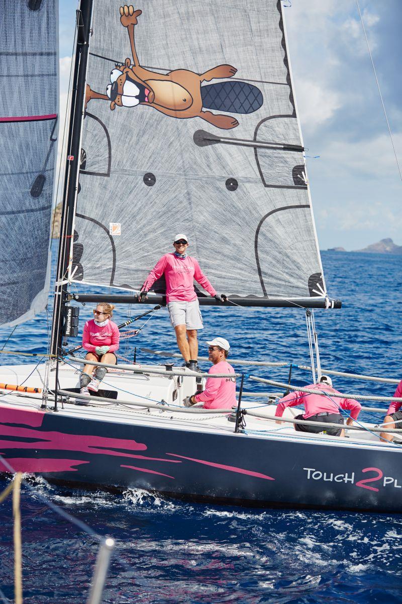 Racing on day 4 at Les Voiles de St. Barth photo copyright Michael Gramm taken at Saint Barth Yacht Club and featuring the IRC class