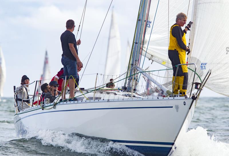 Under Capricorn during the BLiSS regatta at Royal Brighton Yacht Club photo copyright Steb Fisher taken at Royal Brighton Yacht Club and featuring the IRC class