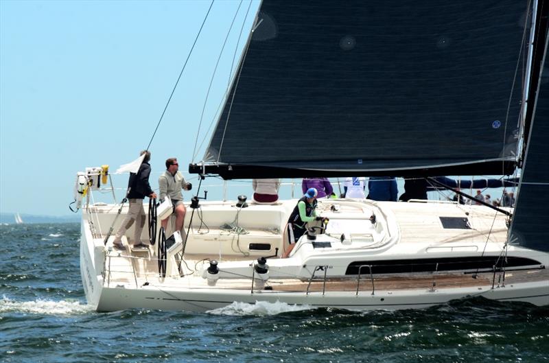 Still near the top of the YB Tracker's Leaderboard in the Marion Bermuda Race is ‘Lucy Georgina', XP44 skippered by Peter Bacon - photo © Talbot Wilson