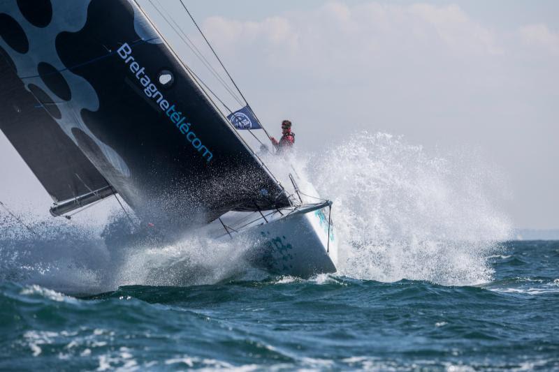 Second fastest French boat in the IRC fleet is Nicolas Groleau's Mach 45 Bretagne Telecom photo copyright Pierre Bouras taken at Royal Ocean Racing Club and featuring the IRC class