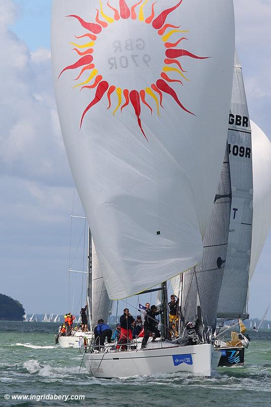 The sunshine returns on day 7 at Lendy Cowes Week 2017 photo copyright Ingrid Abery / www.ingridabery.com taken at Cowes Combined Clubs and featuring the IRC class