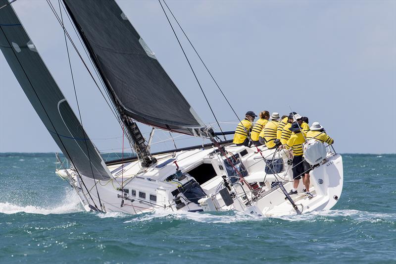PHS Division 1 winner, Never a Dull Moment on day 1 at SeaLink Magnetic Island Race Week photo copyright Andrea Francolini taken at Townsville Yacht Club and featuring the IRC class