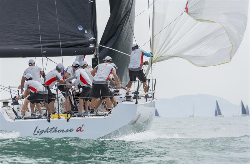 Lighthorse on day 1 of the Volvo China Coast Regatta photo copyright RHKYC / Guy Nowell taken at Royal Hong Kong Yacht Club and featuring the IRC class