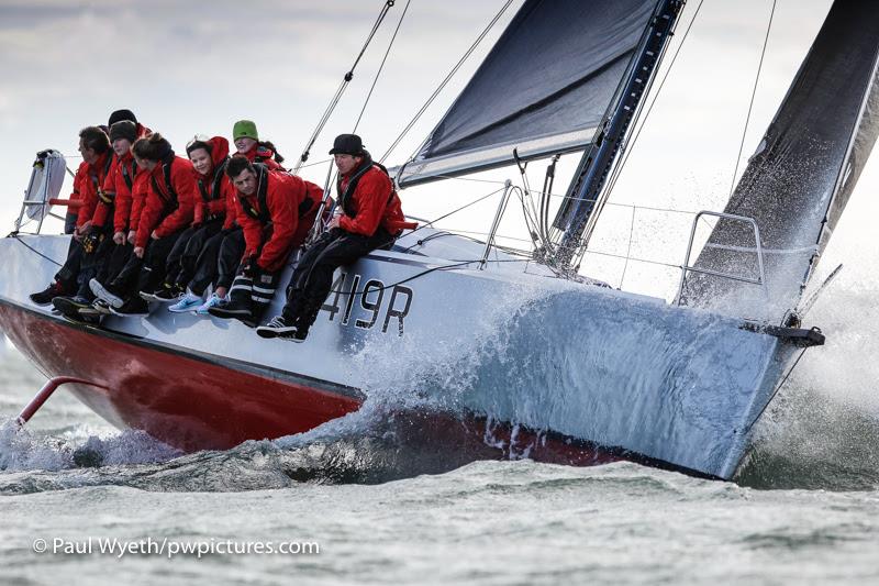 2017 Hamble Winter Series week 6 photo copyright Paul Wyeth / www.pwpictures.com taken at Hamble River Sailing Club and featuring the IRC class