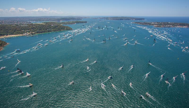 Royal Sydney Hobart Yacht Race start - photo © Rolex / Daniel Forster