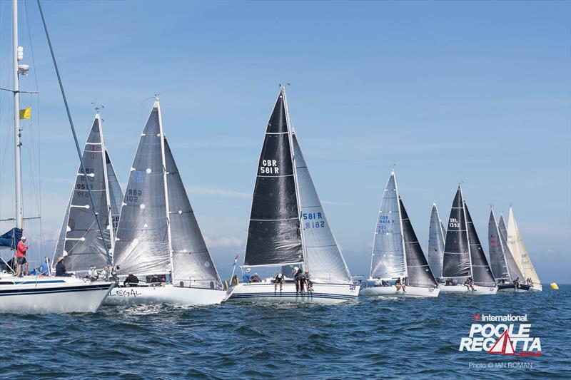 International Paint Poole Regatta 2018 day 2 photo copyright Ian Roman / International Paint Poole Regatta taken at  and featuring the IRC class