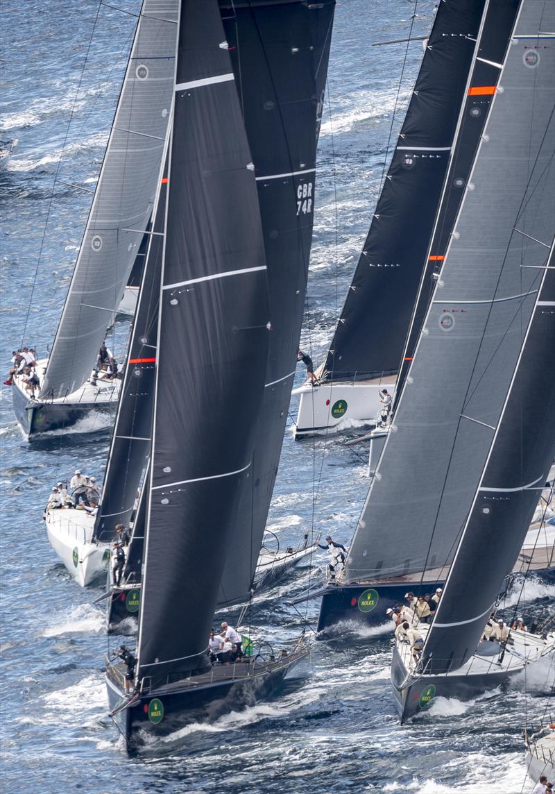 The Rolex Girgaglia fleet depart from Saint-Tropez - photo © Rolex / Kurt Arrigo