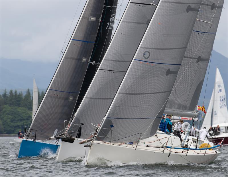 RC35 start at the 2018 Mudhook Regatta - photo © Neill Ross