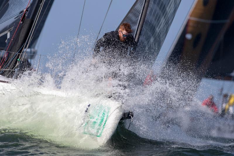 Bowmen had a wet day 3 at The Hague Offshore Sailing World Championship 2018 photo copyright Sander van der Borch taken at Jachtclub Scheveningen and featuring the IRC class