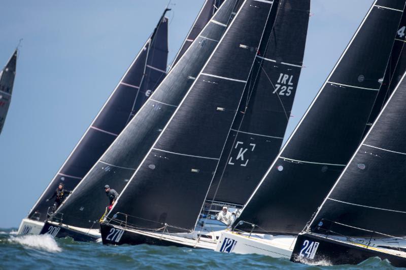 Class C had one general recall in close starts on day 3 at The Hague Offshore Sailing World Championship 2018 - photo © Sander van der Borch