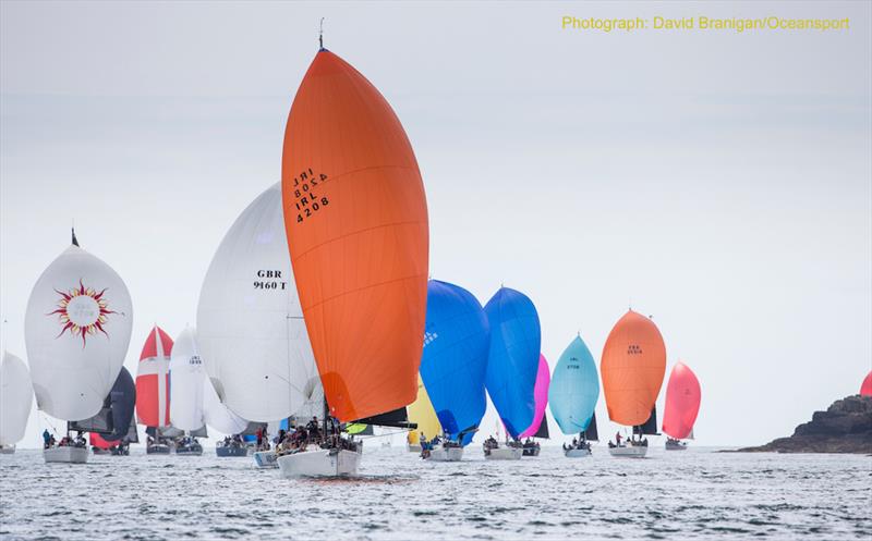 Racing on day 3 at Volvo Cork Week photo copyright David Branigan / Oceansport taken at Royal Cork Yacht Club and featuring the IRC class