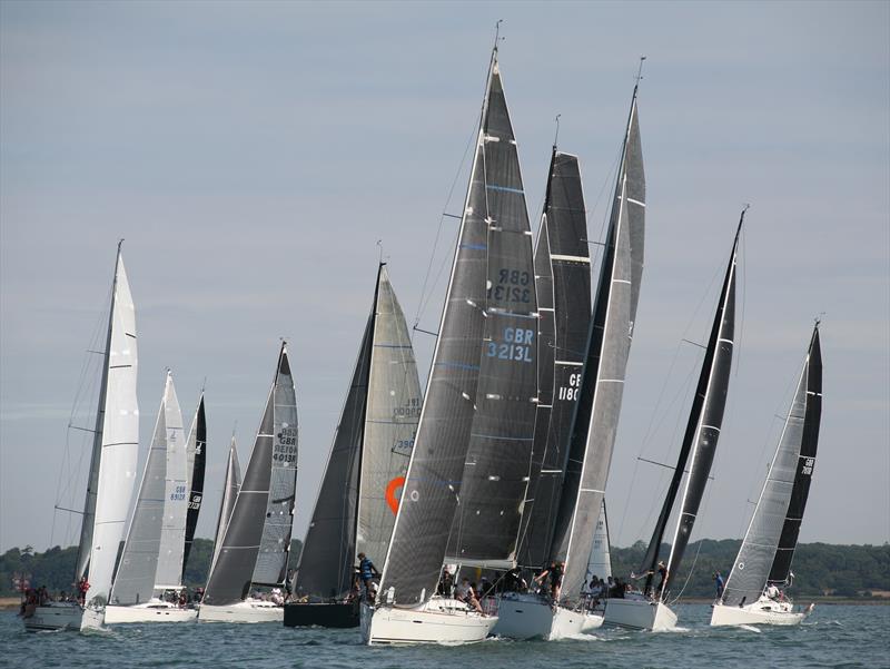 2018 Taittinger Royal Solent Yacht Club Regatta photo copyright Keith Allso taken at Royal Solent Yacht Club and featuring the IRC class