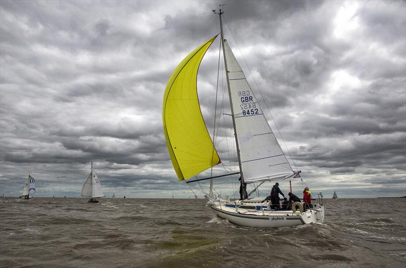 MGC27 Vic Prior's Skybird during Mersea Week 2018 photo copyright Chrissie Westgate taken at West Mersea Yacht Club and featuring the IRC class