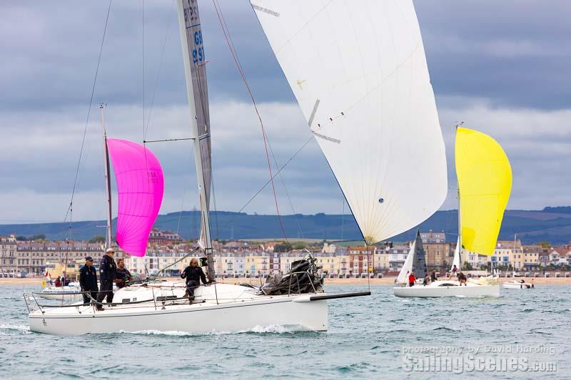 Weymouth Yacht Regatta 2018 photo copyright David Harding / www.sailingscenes.com taken at Royal Dorset Yacht Club and featuring the IRC class