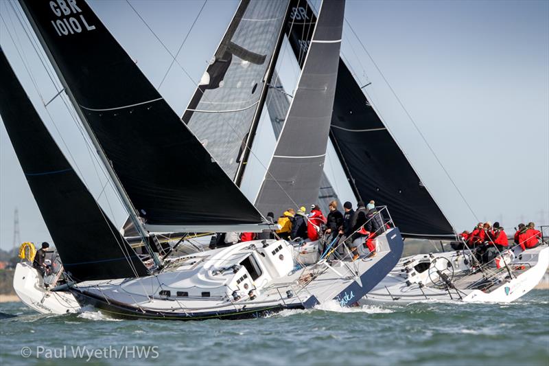 IRC Autumn Championships at the HYS Hamble Winter Series photo copyright Paul Wyeth / www.pwpictures.com taken at Hamble River Sailing Club and featuring the IRC class