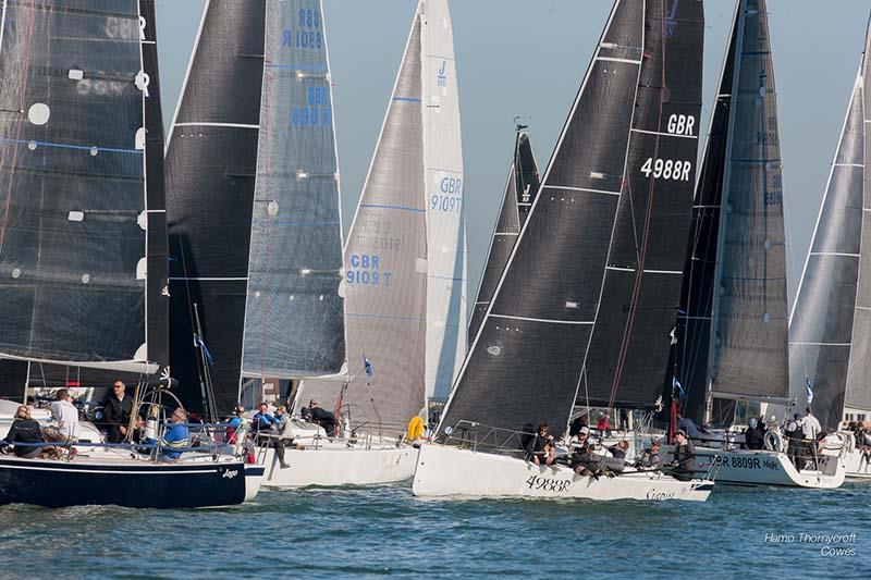HYS Hamble Winter Series Week 3, with Hamble One Design and Big Boats Final