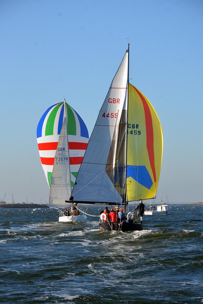 Crouch Yacht Club Autumn Series race 7 photo copyright Alan Shrimplin taken at Crouch Yacht Club and featuring the IRC class