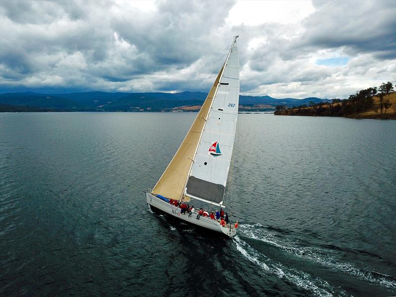 Helsal III enters the D'Entrecasteau Channel in the 2019 Bruny Island race - photo © Stephen Shield