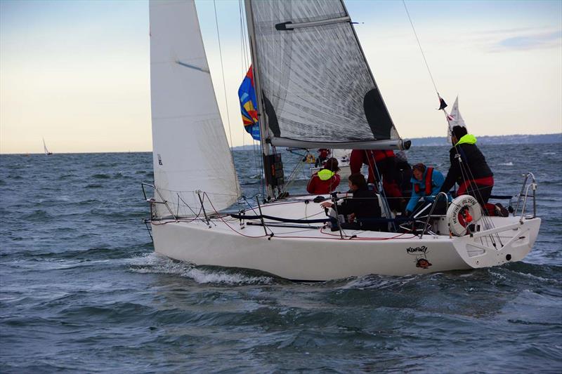 M'Enfin during Hamble River's Wednesday Night Early Bird series race 4 - photo © Trevor Pountain