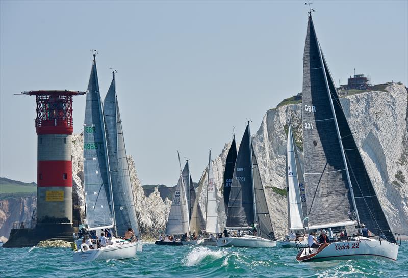 Round the Island Race 2019 photo copyright Tom Hicks / www.solentaction.com taken at  and featuring the IRC class