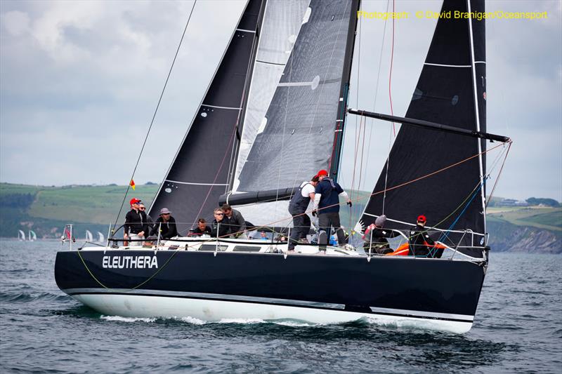 NED7025 Eleuthera (Whelan, Frank) competing in Class 0 representing Greystones SC / Schull Harbour SC to win the overall trophy on IRC on the final day of racing at the O'Leary Life Sovereign's Cup photo copyright David Branigan / Oceansport taken at Kinsale Yacht Club and featuring the IRC class