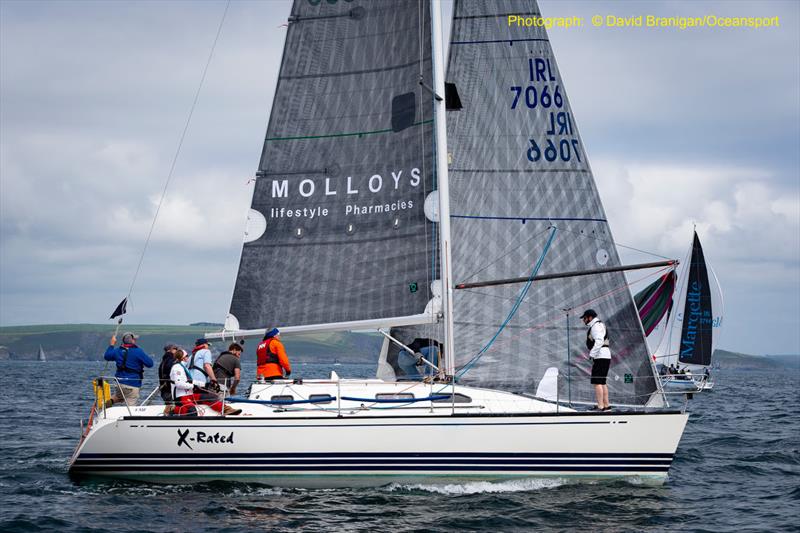 IRL7066 X-Rated (Gordon, John) competing in Class 2 representing Mayo SC on the final day of racing at the O'Leary Life Sovereign's Cup photo copyright David Branigan / Oceansport taken at Kinsale Yacht Club and featuring the IRC class