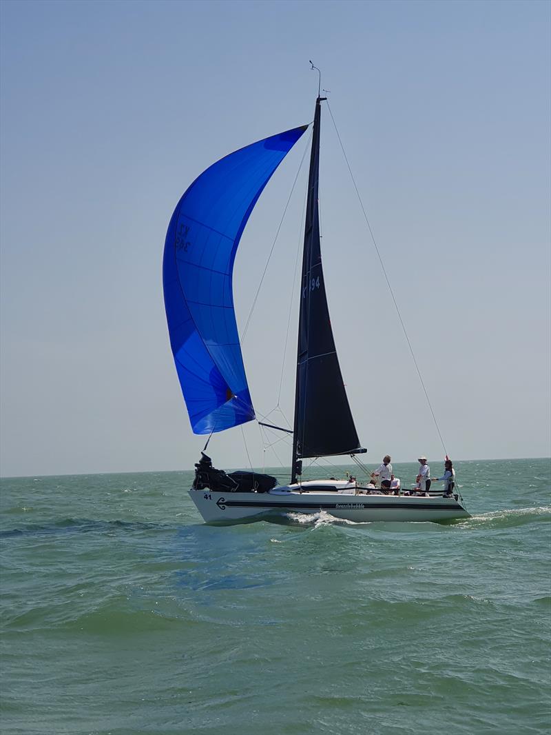 Swuzzlebubble on day 4 of Euromarine Insurance Ramsgate Week photo copyright Piers Hodges taken at Royal Temple Yacht Club and featuring the IRC class