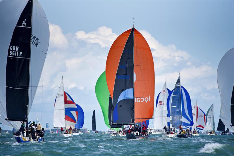 Cowes Week 2019 - Day 4 photo copyright Tom Hicks / www.solentaction.com taken at Cowes Combined Clubs and featuring the IRC class