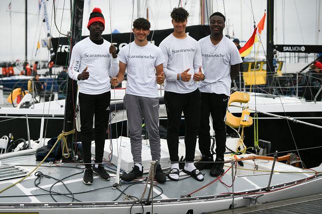 Greig City Academy crew on Eros on day 5 of Cowes Week 2019 - photo © Martin Allen / CWL