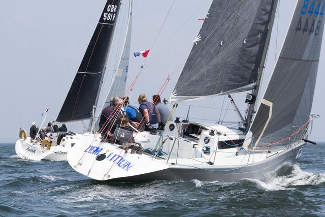 International Paints Poole Regatta 2018 photo copyright Ian Roman / www.ianroman.com taken at Parkstone Yacht Club and featuring the IRC class