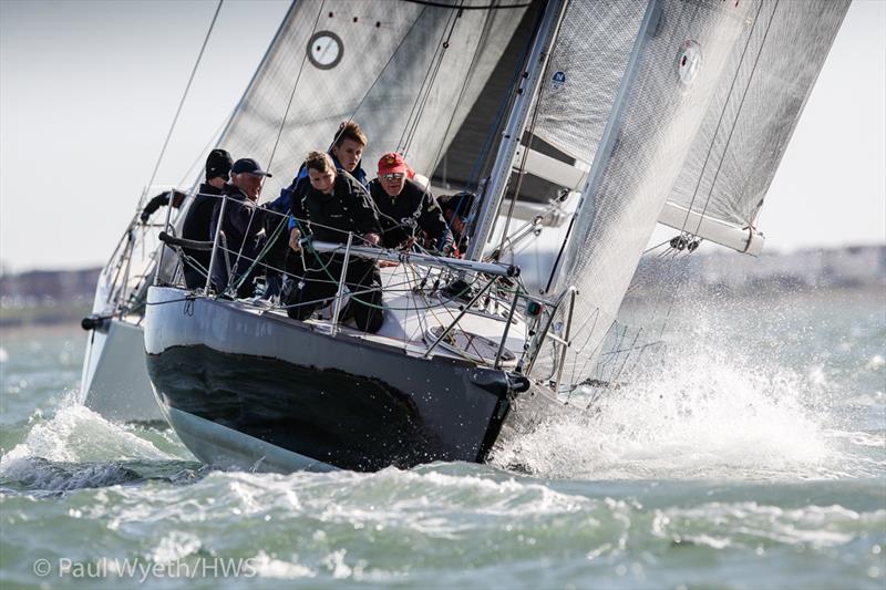 HYS Hamble Winter Series photo copyright Paul Wyeth / www.pwpictures.com taken at Hamble River Sailing Club and featuring the IRC class