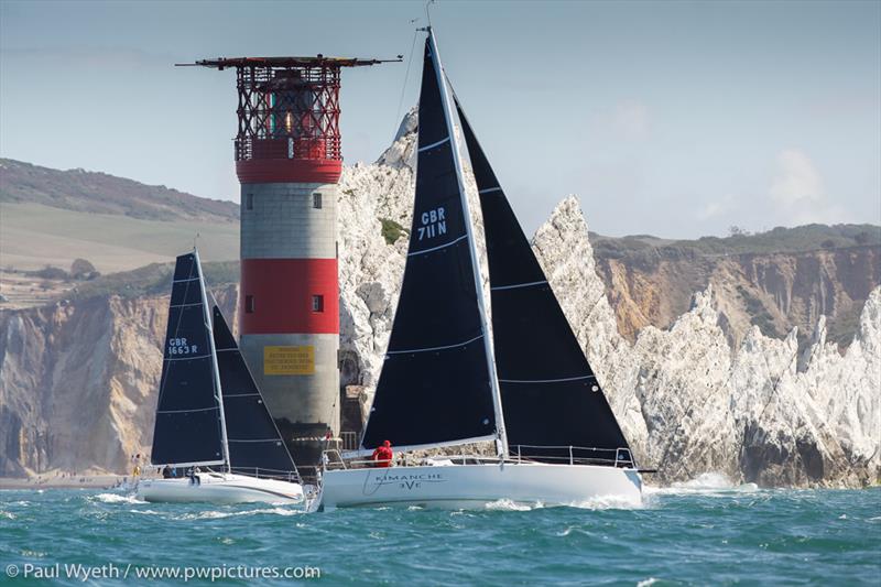 Kimanche Eve 11, JPK 10.80,  during RORC Race the Wight photo copyright Paul Wyeth / www.pwpictures.com taken at Royal Ocean Racing Club and featuring the IRC class