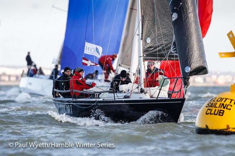 All set for the HYS Hamble Winter Series 2020 photo copyright Paul Wyeth / www.pwpictures.com taken at Hamble River Sailing Club and featuring the IRC class