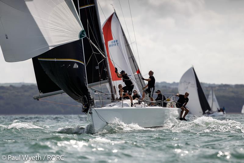 John Howell & Paul Newell's A35 Arcus continued her winning streak on day 2 of the RORC IRC National Championships photo copyright Paul Wyeth / pwpictures.com taken at Royal Ocean Racing Club and featuring the IRC class