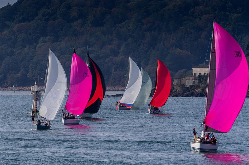 RC1000 Class Regatta in Plymouth day 12 photo copyright Paul Gibbins Photography taken at  and featuring the IRC class