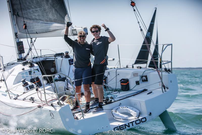 Gentoo photo copyright Paul Wyeth / RORC taken at Hamble River Sailing Club and featuring the IRC class