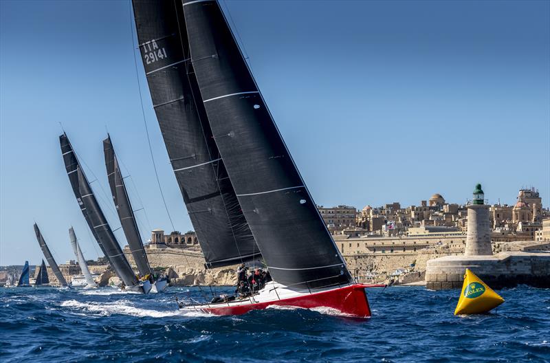 2020 Rolex Middle Sea Race underway photo copyright Rolex / Kurt Arrigo taken at Royal Malta Yacht Club and featuring the IRC class