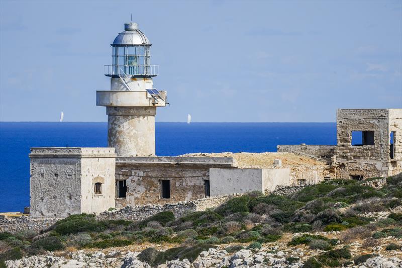 Lighthouse during the 2020 Rolex Middle Sea Race photo copyright Rolex / Kurt Arrigo taken at Royal Malta Yacht Club and featuring the IRC class