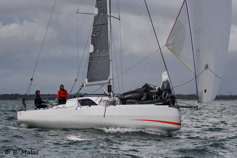 HYS Hamble Winter Series Race Week 4 photo copyright Bertrand Malas taken at Hamble River Sailing Club and featuring the IRC class