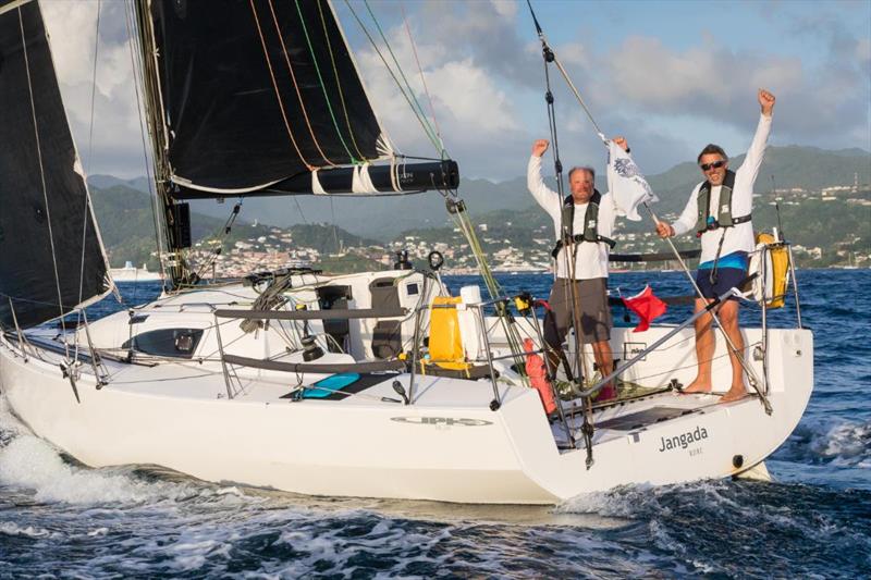 Jangada was the overall winner of the RORC Transatlantic Race and first   two-handed team to win  - photo © Arthur Daniel
