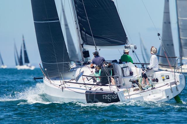 Ragnar during the Cock of the Bay photo copyright Steb Fisher taken at Ocean Racing Club of Victoria and featuring the IRC class