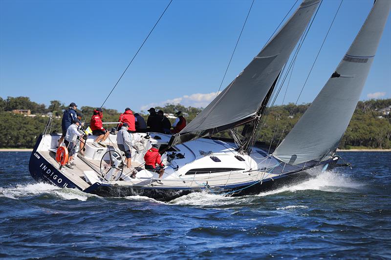 Indigo II, 3rd Div 1 Commodores Cup at Sail Port Stephens photo copyright Mark Rothfield taken at Corlette Point Sailing Club and featuring the IRC class