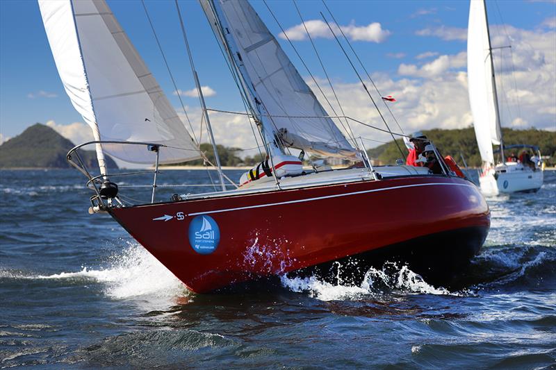 Red William, 1st Non-spinnaker Commodores Cup at Sail Port Stephens photo copyright Mark Rothfield taken at Corlette Point Sailing Club and featuring the IRC class