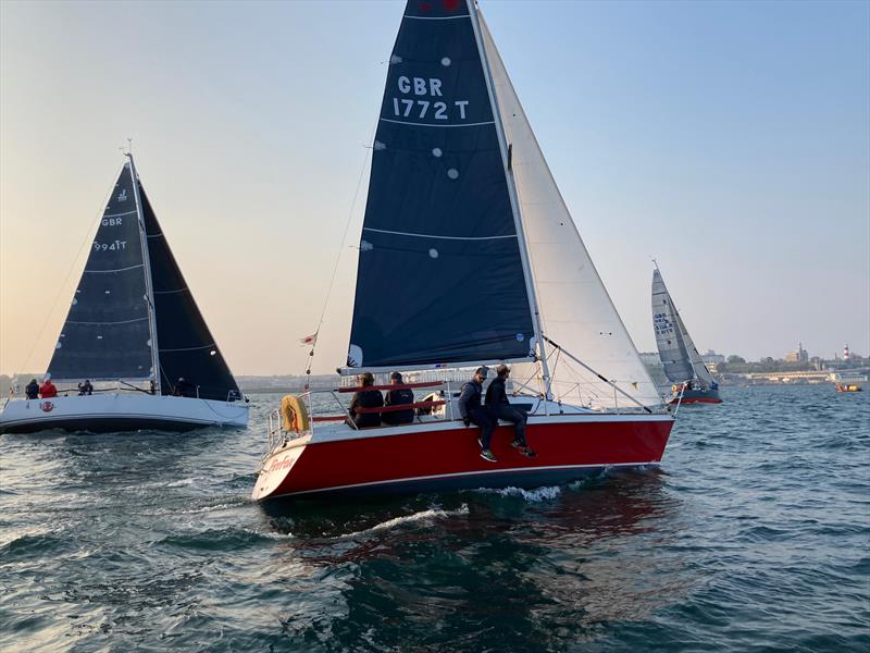 Royal Western Yacht Club 1884 Series day 2 photo copyright Jon Pegg taken at Royal Western Yacht Club, England and featuring the IRC class