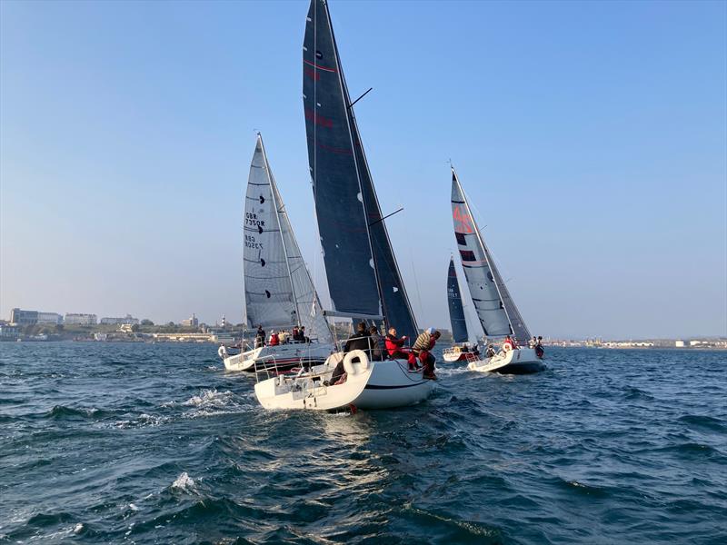 Royal Western Yacht Club 1884 Series day 2 photo copyright Jon Pegg taken at Royal Western Yacht Club, England and featuring the IRC class