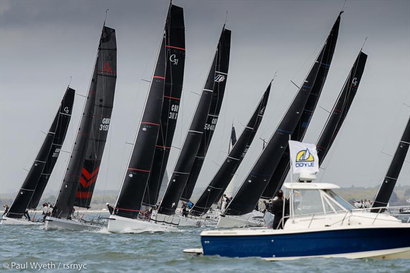 IRC1 start during the Royal Southern Yacht Club May Regatta photo copyright Paul Wyeth / RSrnYC taken at Royal Southern Yacht Club and featuring the IRC class