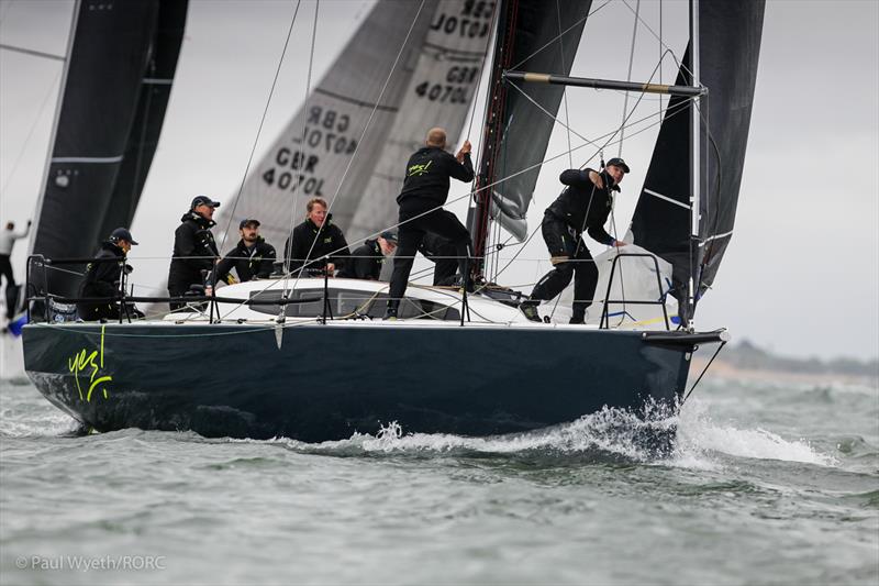 Adam Gosling’s JPK 1080 Yes! on RORC IRC Nationals day 1 photo copyright Paul Wyeth / www.pwpictures.com taken at Royal Ocean Racing Club and featuring the IRC class