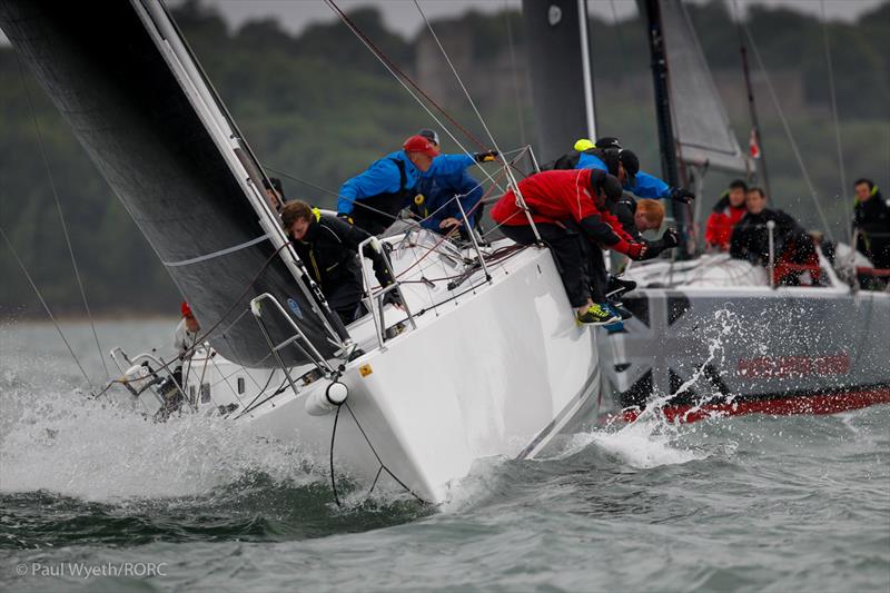 Stuart Sawyer's J/122 Black Dog on RORC IRC Nationals day 1 - photo © Paul Wyeth / www.pwpictures.com