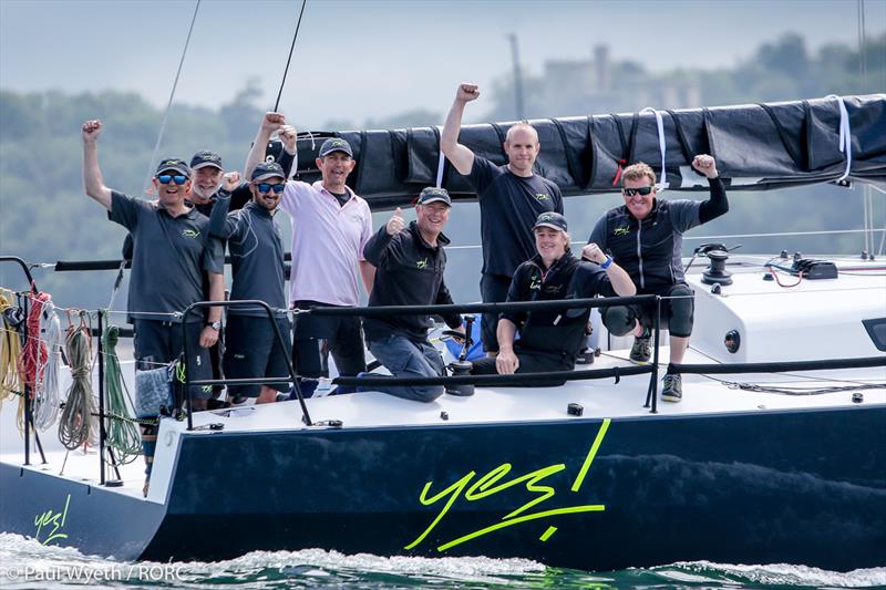 Adam Gosling JPK 1080 Yes! at the 2021 RORC IRC National Championship photo copyright Paul Wyeth / RORC taken at Royal Ocean Racing Club and featuring the IRC class